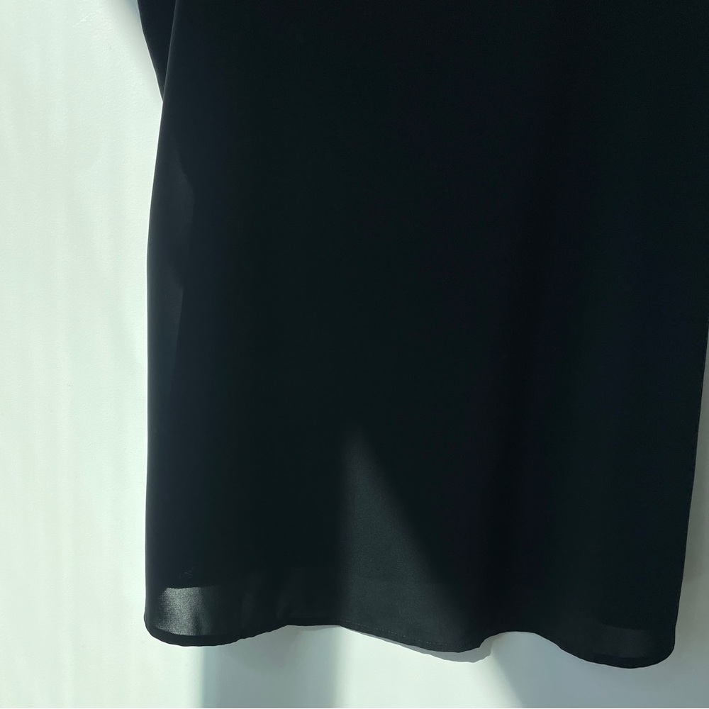 Black Sleeveless Blouse Size S